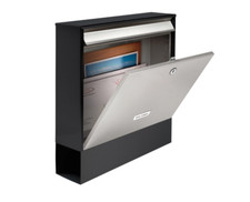 Burg Wächter Briefkasten Black & Steel Oxford-Set 68770 B+S Postkasten 