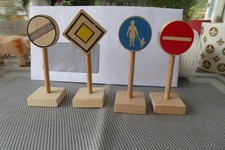 Verkehrsschilder Holzspielzeug