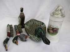 ENTEN ALS BÜRSTE ,  SCHALE  UND AUF WMF BIERKRUG