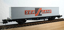 Röwa 2325 H0 | Containerwagen "Sealand" 40-Fuß Lgis 2-achsig der DB | in OVP