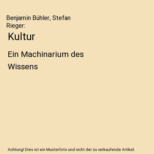 Kultur ein machinarium des - kultur:,
