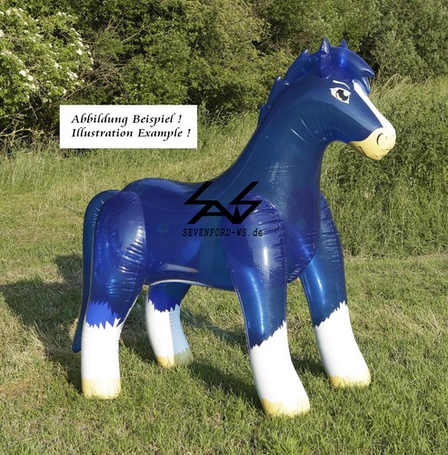 Inflatable horse aufblasbares - inflatable,