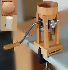 Eschenfelder Kornquetsche Flocker Flockenquetsche SET Trichterdeckel Abdeckhaube