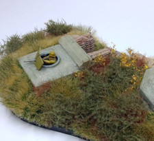 1:72 Diorama: 1 kl. eingegr