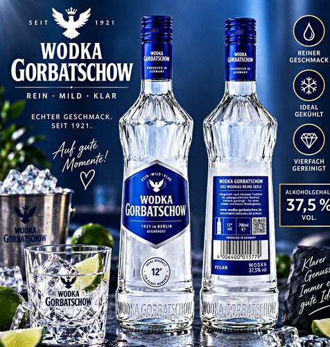 Gorbatschow wodka l - wodka, 0,7