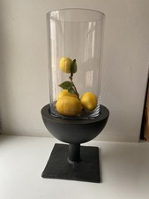 Metall Deko Sockel Windlicht