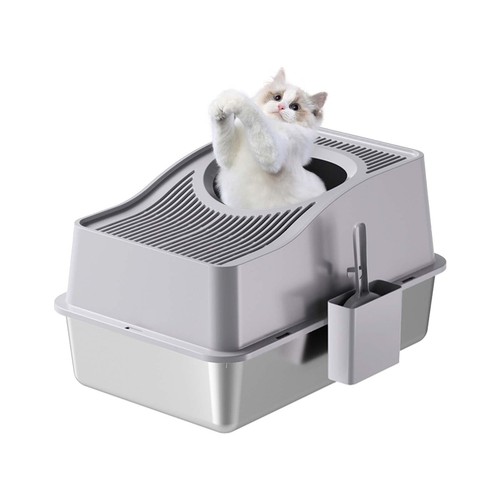 Katzentoilette edelstahl - katzentoilette,