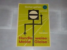 Plakat deutsche bundesbahn - plakat, db
