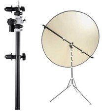 Reflektor-Halterung + Reflektor | Selens | Fotostudio / Videostudio | Ausziehbar