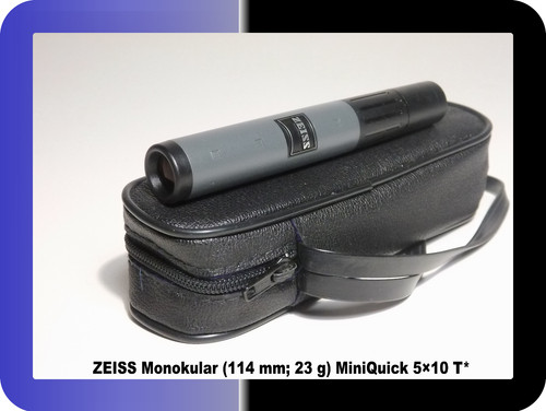 Carl zeiss monokular miniquick - carl,