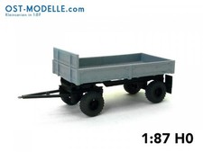 Anhänger HL50.02 ND Pritsche grau 1:87 H0 DDR LPG 