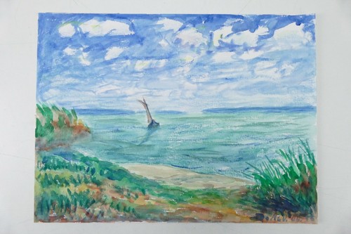 Wilhelm klußmann aquarell - wilhelm,
