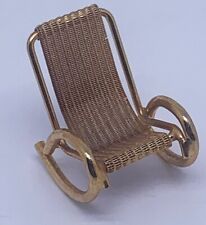 Schauckelstuhl Mini Setzkasten Sammler Vintage Retro Deko Vitrine