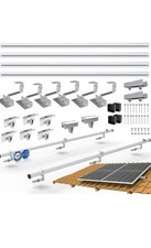 2Set PV Halterung Solarmodul Flachdach Montage Ziegeldach Befestigung Solarpanel