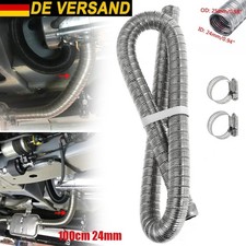 100cm Auspuffrohr Abgasrohr φ24mm Edelstahl Für Eberspacher Webasto Standheizung