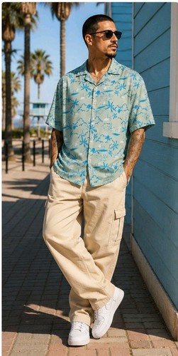 Just rhyse herren hawaiihemd - rhyse,