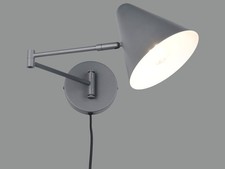 TRIO Wandleuchte Cosima 263970142, E14, ohne LM, IP20, anthrazit