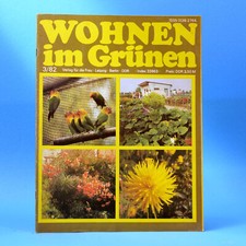 DDR Wohnen im Grünen 3 1982 Verlag für die Frau Bergwitz Süßer See Sandersdorf A