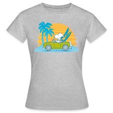 Peanuts Snoopy Cabrio Urlaub Am Strand Frauen T-Shirt