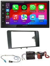 Kenwood MP3 USB DAB 2DIN Bluetooth Autoradio für Audi A3 8P 2003-2012 Aktivsyste