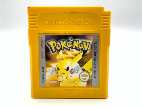 Pokémon gelbe edition - gelbe,