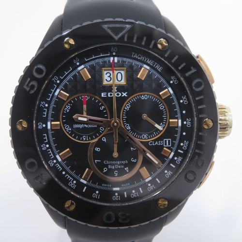 Edox class chronograph big - class,