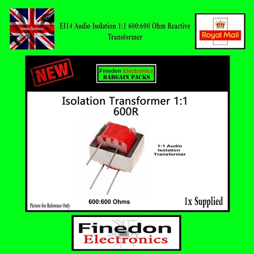 Audio transformer ei14 600 - transformer, 600:600