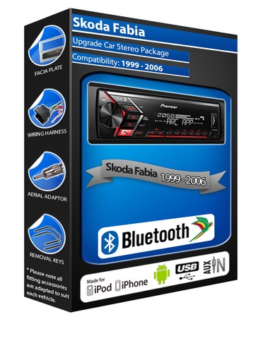 Skoda fabia autoradio pioneer - fabia,