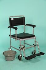 Toilettenstuhl Toilettengestell Nachtstuhl WC-Stuhl fahrbar  #8862