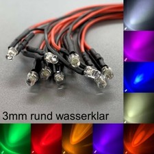 verkabelt 3mm LEDs rund