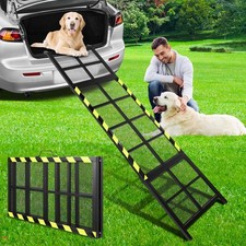 Auto Hunderampe klappbar Alu Hundetreppe 188 x 50 cm Rutschfest max 100 kg Neu