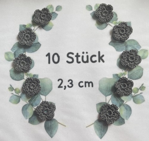 Anthrazit grau 10 kleine - 🌸,