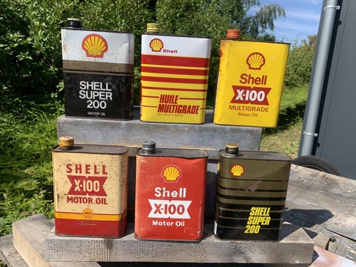 Shell öldose 50er - 50er, 60er