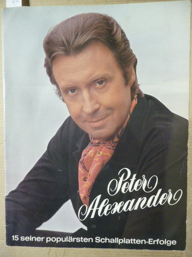 Peter alexander noten - alexander, heft