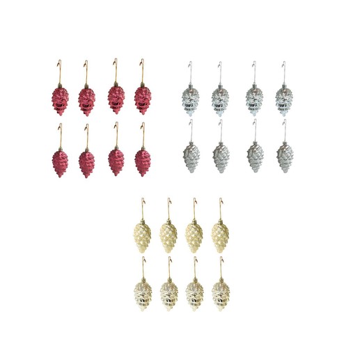 8pcs tannenzapfen weihnachten - 8pcs,