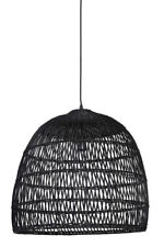Hängeleuchte Ø53x49 cm EVELIE Rattan schwarz 2922512