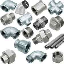 Temperguß Fittinge Verzinkt