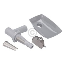 Fruchtpressenvorsatz grau  mit