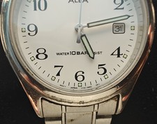 ALBA (by Seiko) V732-0W08, klassisch elegante Edelstahluhr