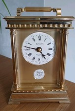 Bulova Quarz-Kaminuhr 14 cm Hoch, Batteriebetrieben