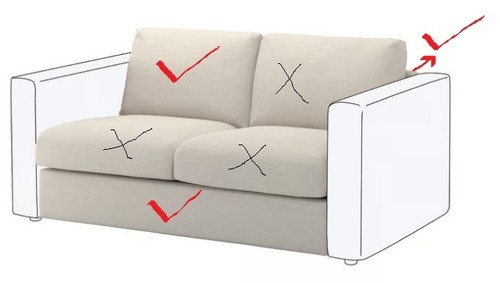 Neu ikea vimle bezug - bezug, für