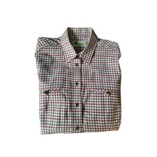 Damenbluse Karo Langarm |