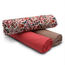 Baumwollstoff 1x Druck + 2x