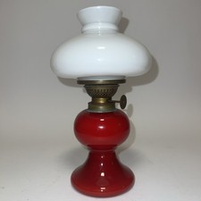 Vintage Petroleumlampe roter