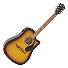 Fender FA-125CE Dreadnought Sunburst Westerngitarre mit Pickup - NEU