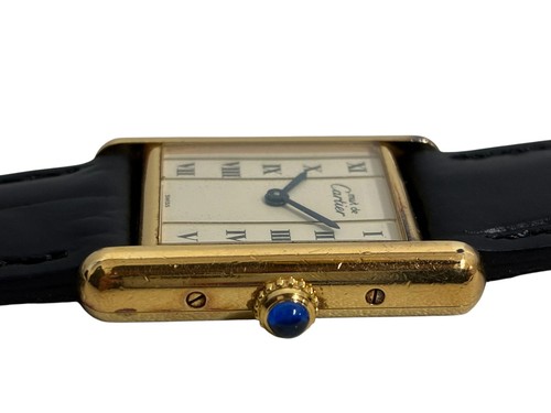 Cartier must tank - cartier, vermeil