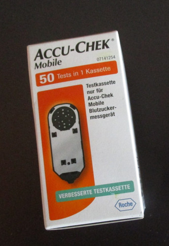 Accu chek mobile test kassette - mobile, test-kassette