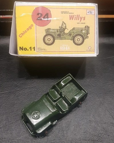 Vintage tootsie toy - tootsie, jeep