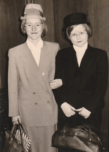 Vintage foto schöne frauen - vintage,