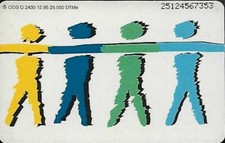 Telefonkarte O 2430 von 1995 , BOSCH , leer